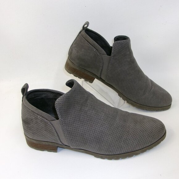 Dr. Scholl's‎ Gray Rollin Ankle Boots Booties Size 7.5 US Women's - Picture 1 of 6